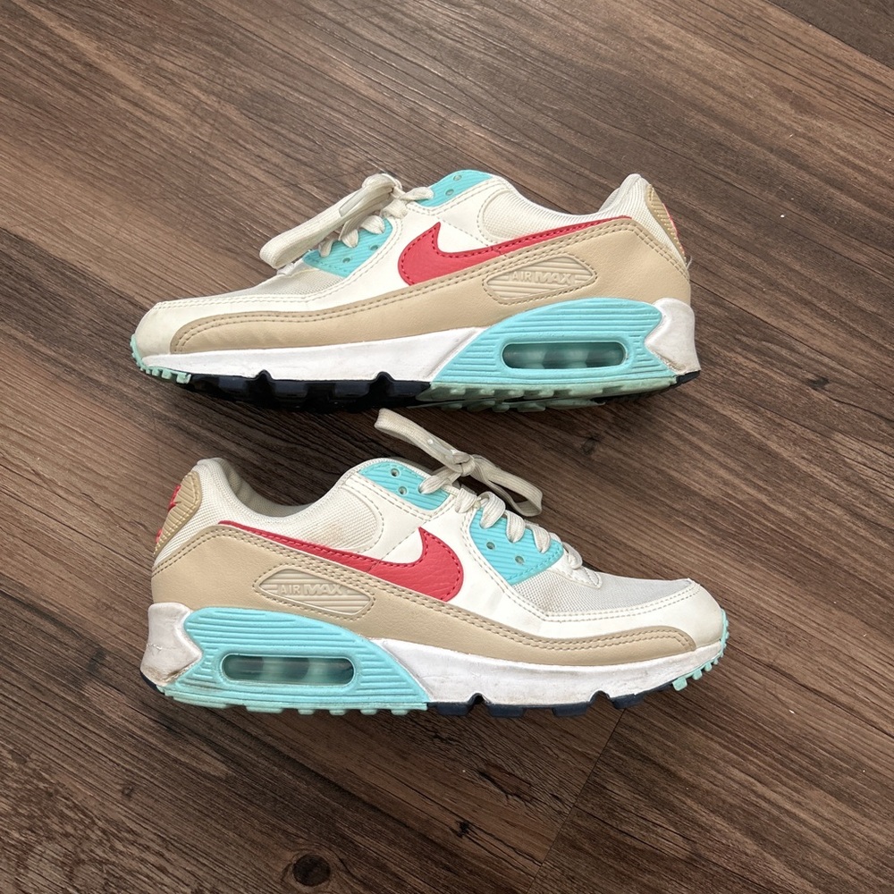 SOLD! Nike Air Max 90 'Sail/Copa/Rattan/Archaeo Pink' Size Women's 7